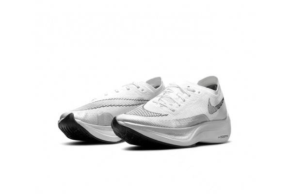 Cheap Womens/Mens ZoomX VaporFly NEXT White Sneakers 