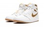 Nike Air Jordan 1 High Womens Metallic Gold FD2596-107 Shoes