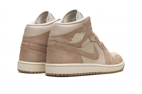 Nike Air Jordan 1 Mid Womens Legend Light Brown FJ3448-200 Shoes